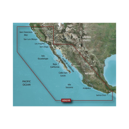 Mapa HXUS021R California -...