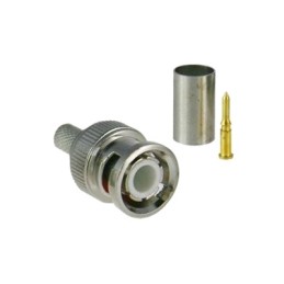 Conector BNC macho para 75...